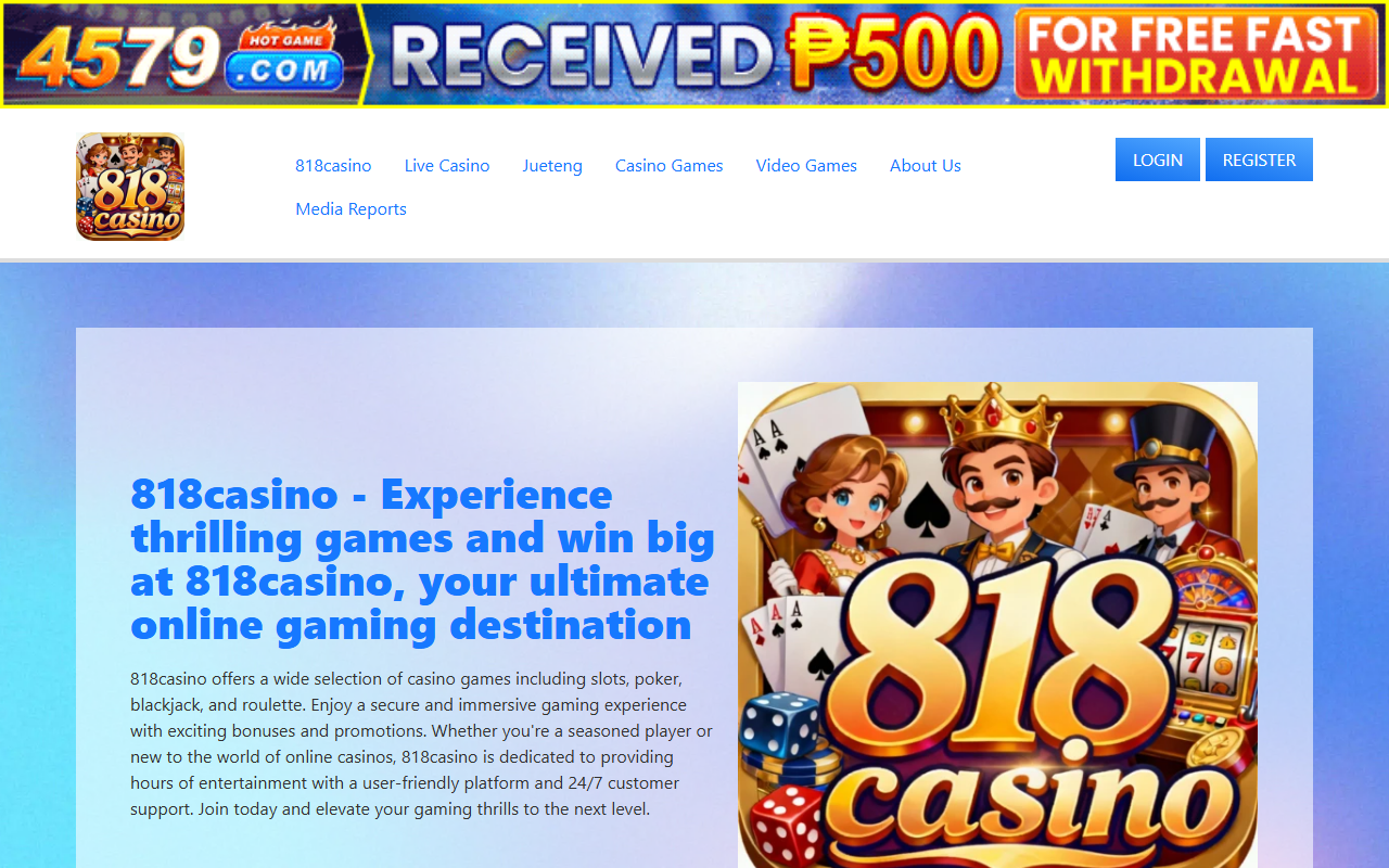 818casinologin.com screenshot