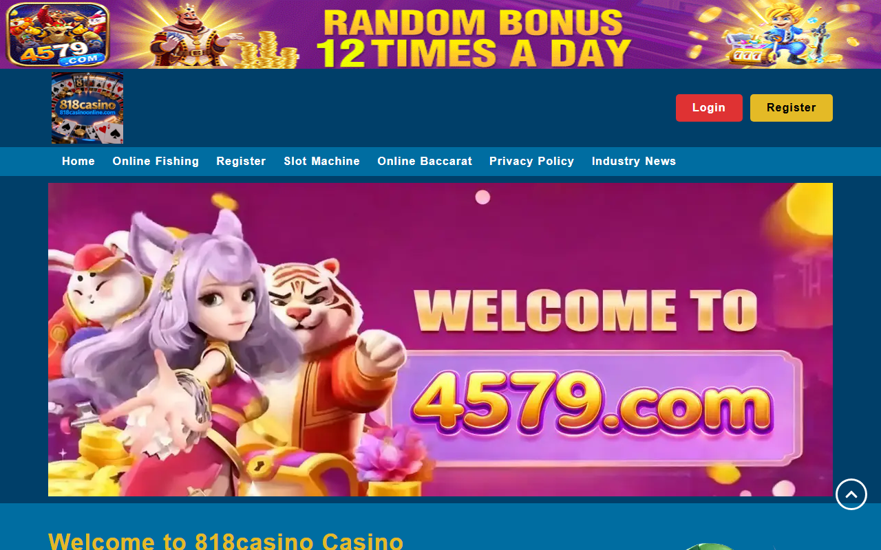 818casinoonline.com screenshot