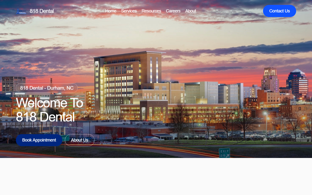 818dentistry.com screenshot