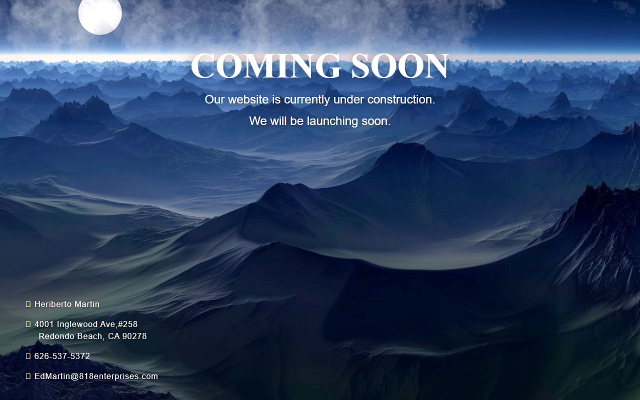 818enterprises.com screenshot