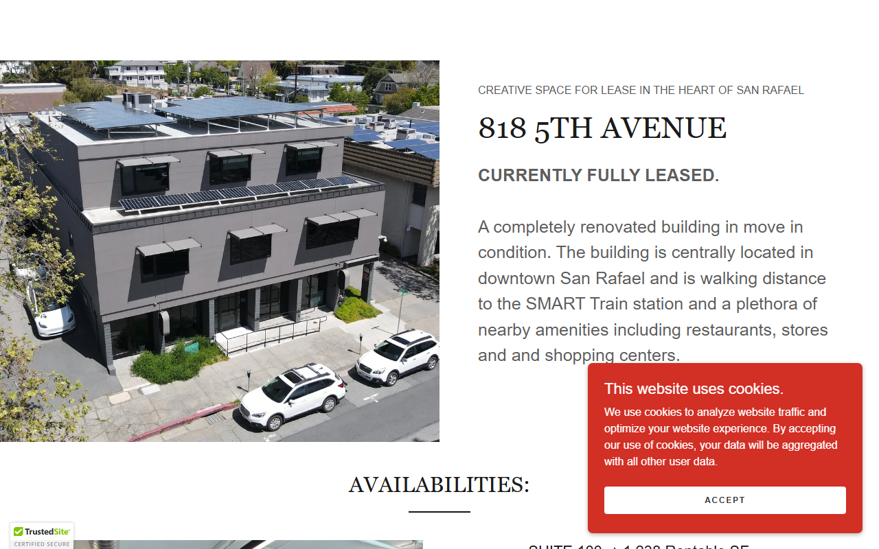 818fifthavenue.com screenshot