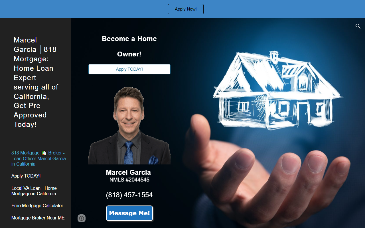 818mortgage.com screenshot