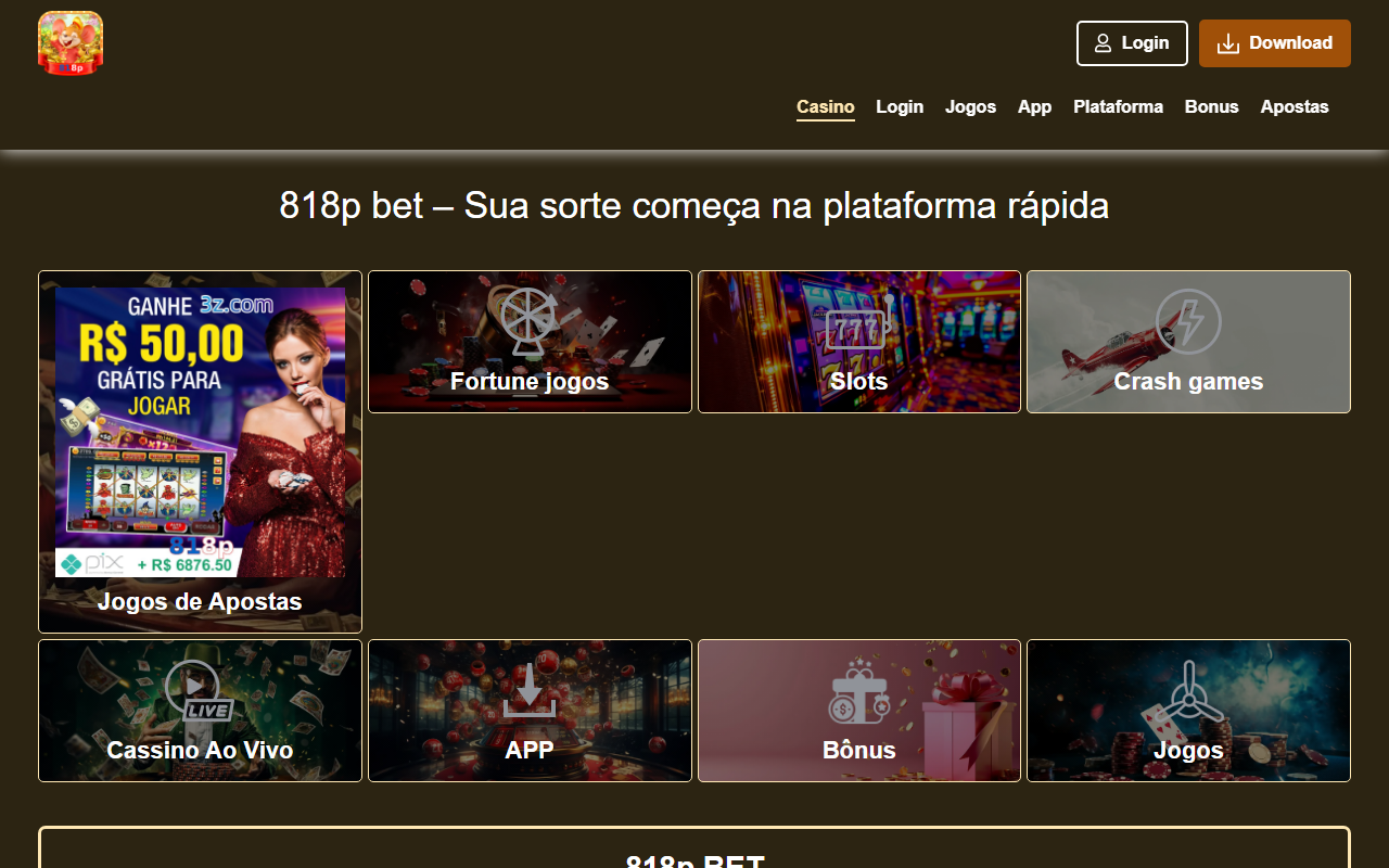 818p-casino.com screenshot