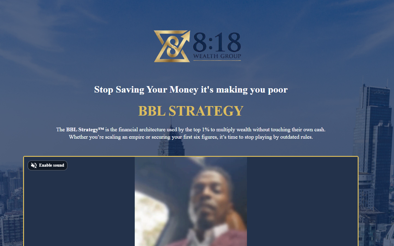 818wealthgroup.com screenshot
