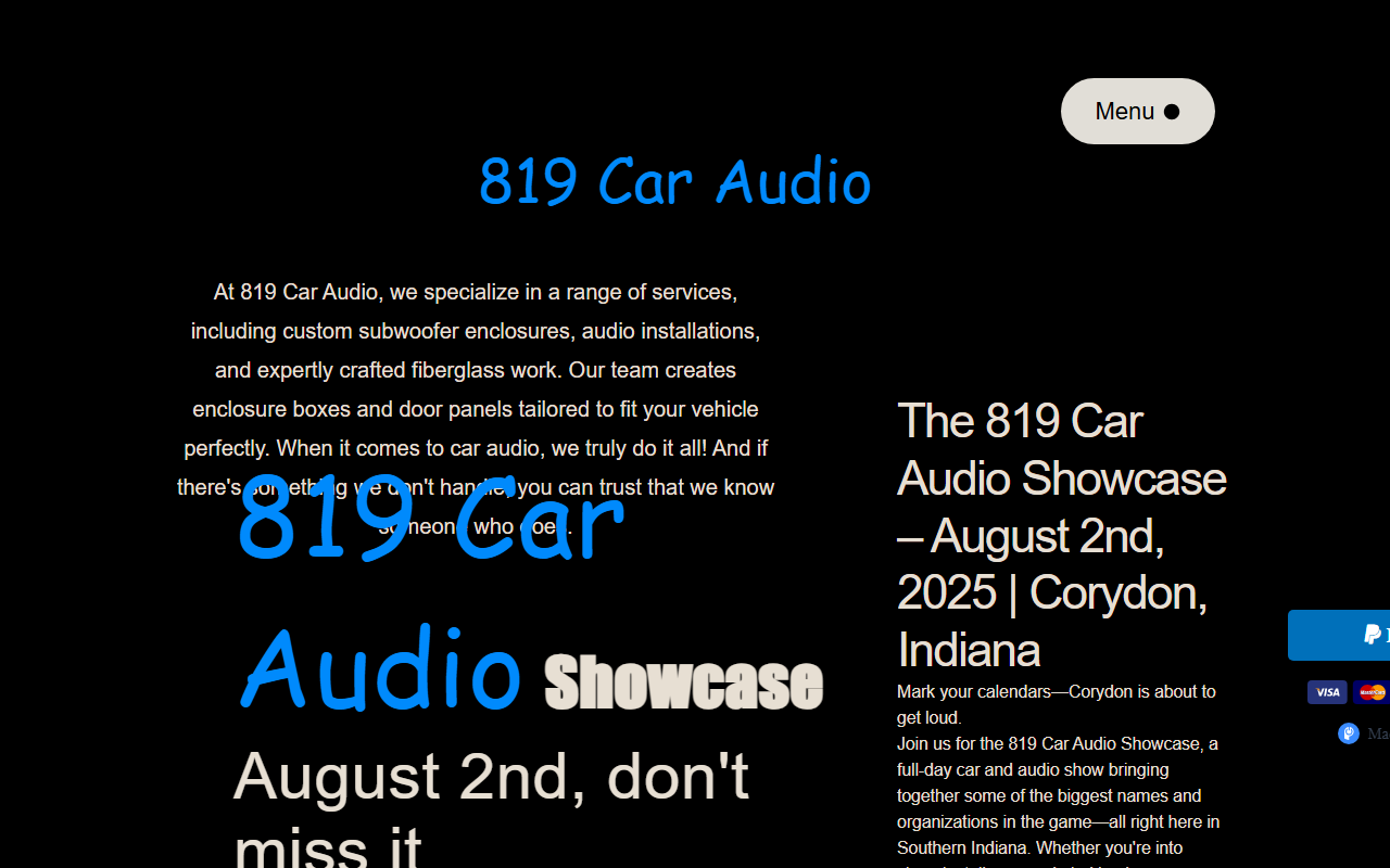 819enterprises.com screenshot