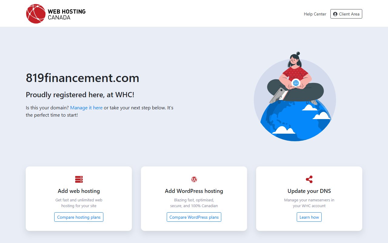 819financement.com screenshot