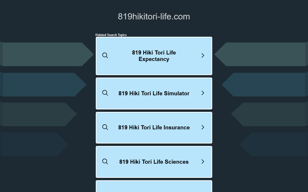819hikitori-life.com screenshot