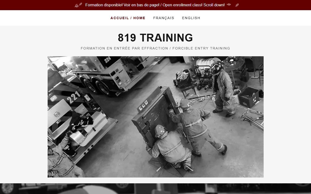 819training.com screenshot