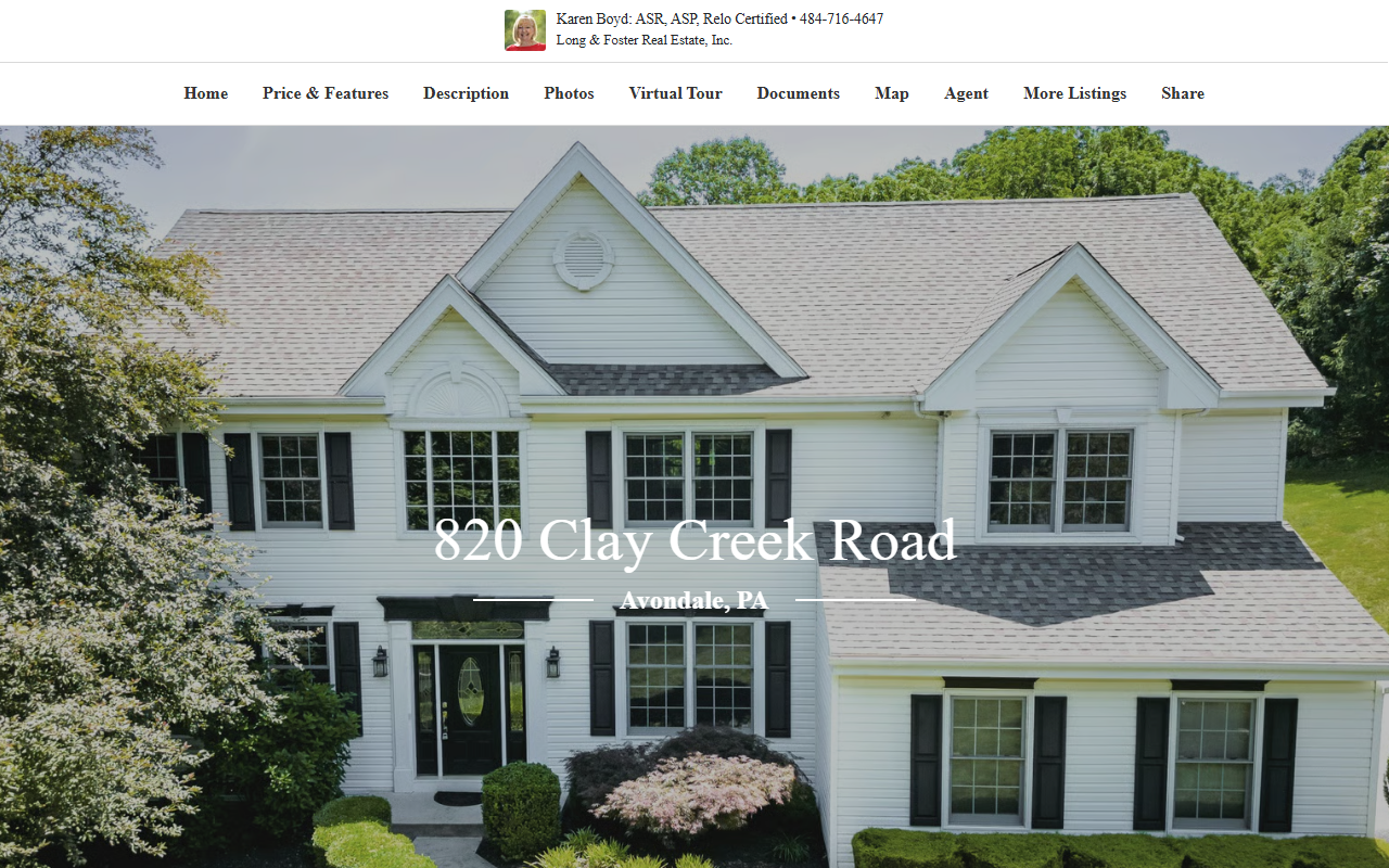 820claycreek.com screenshot