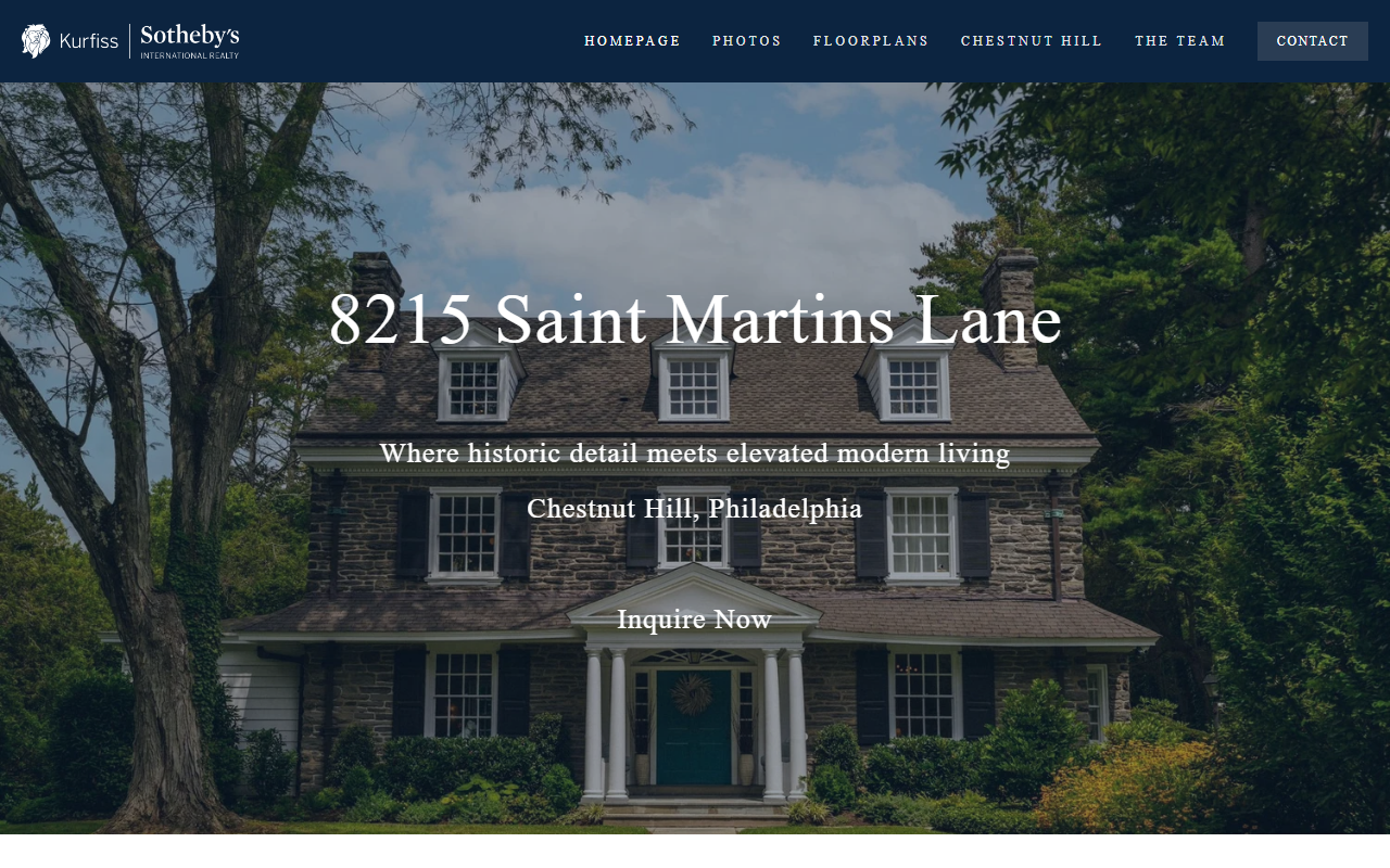 8215saintmartins.com screenshot