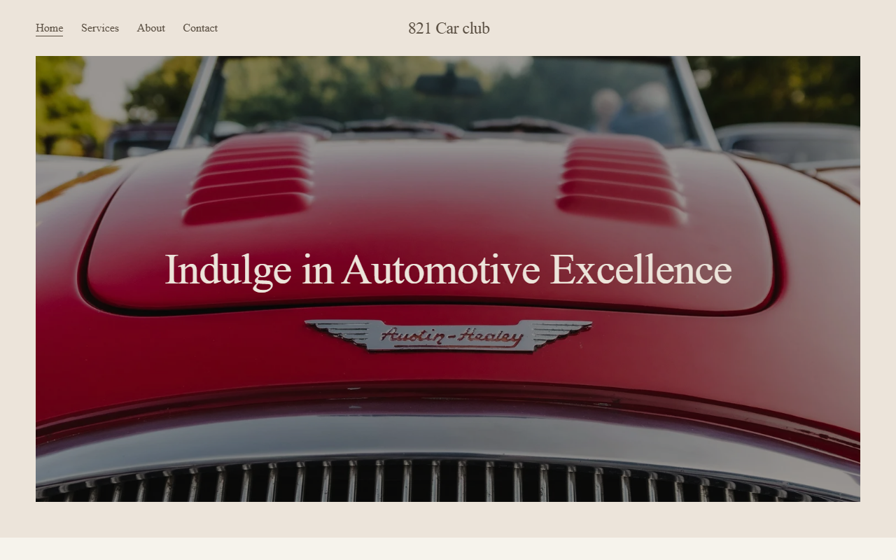 821carclub.com screenshot
