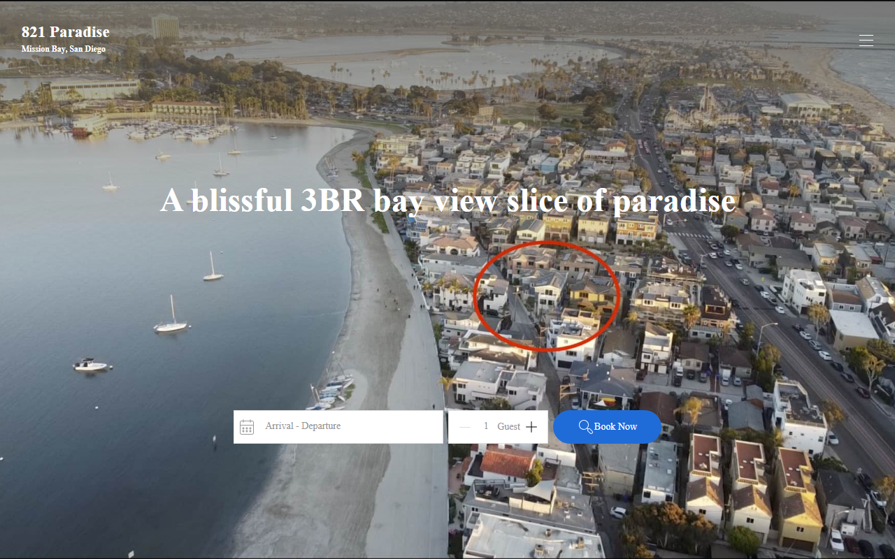 821paradise.com screenshot