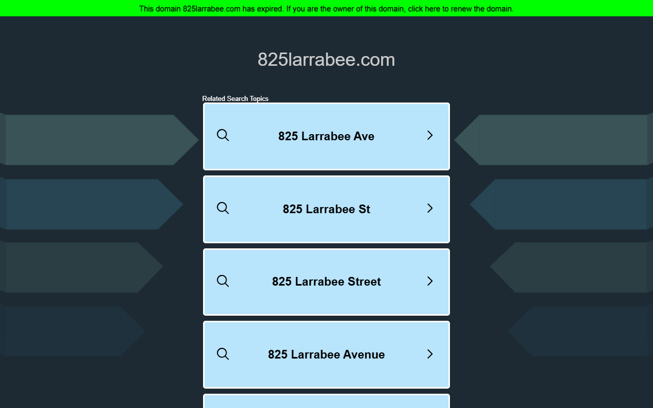 825larrabee.com screenshot