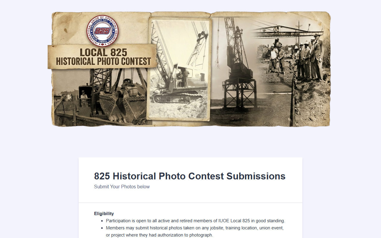 825photocontest.com screenshot