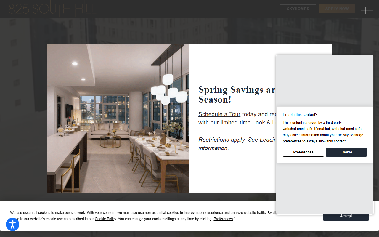 825southhilldtla.com screenshot