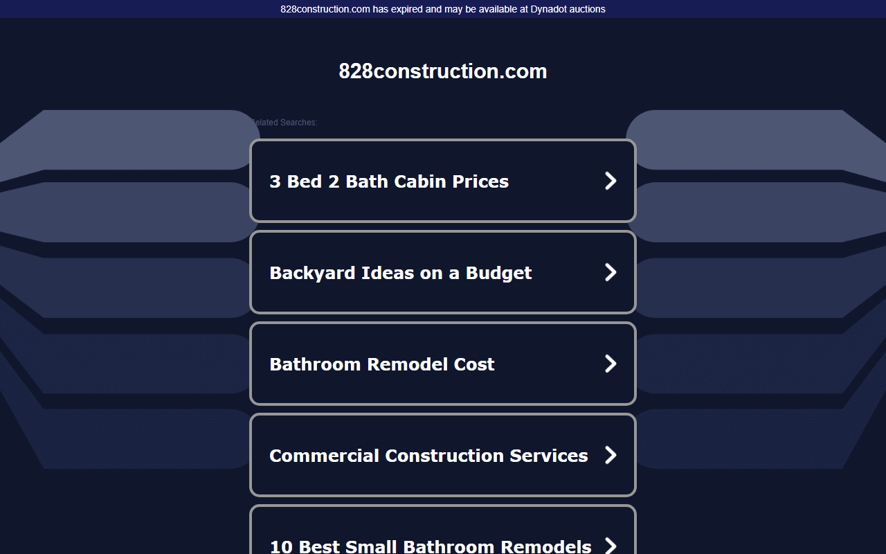 828construction.com screenshot