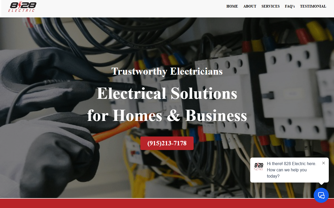 828electricep.com screenshot