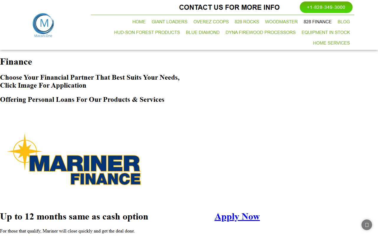 828finance.com screenshot