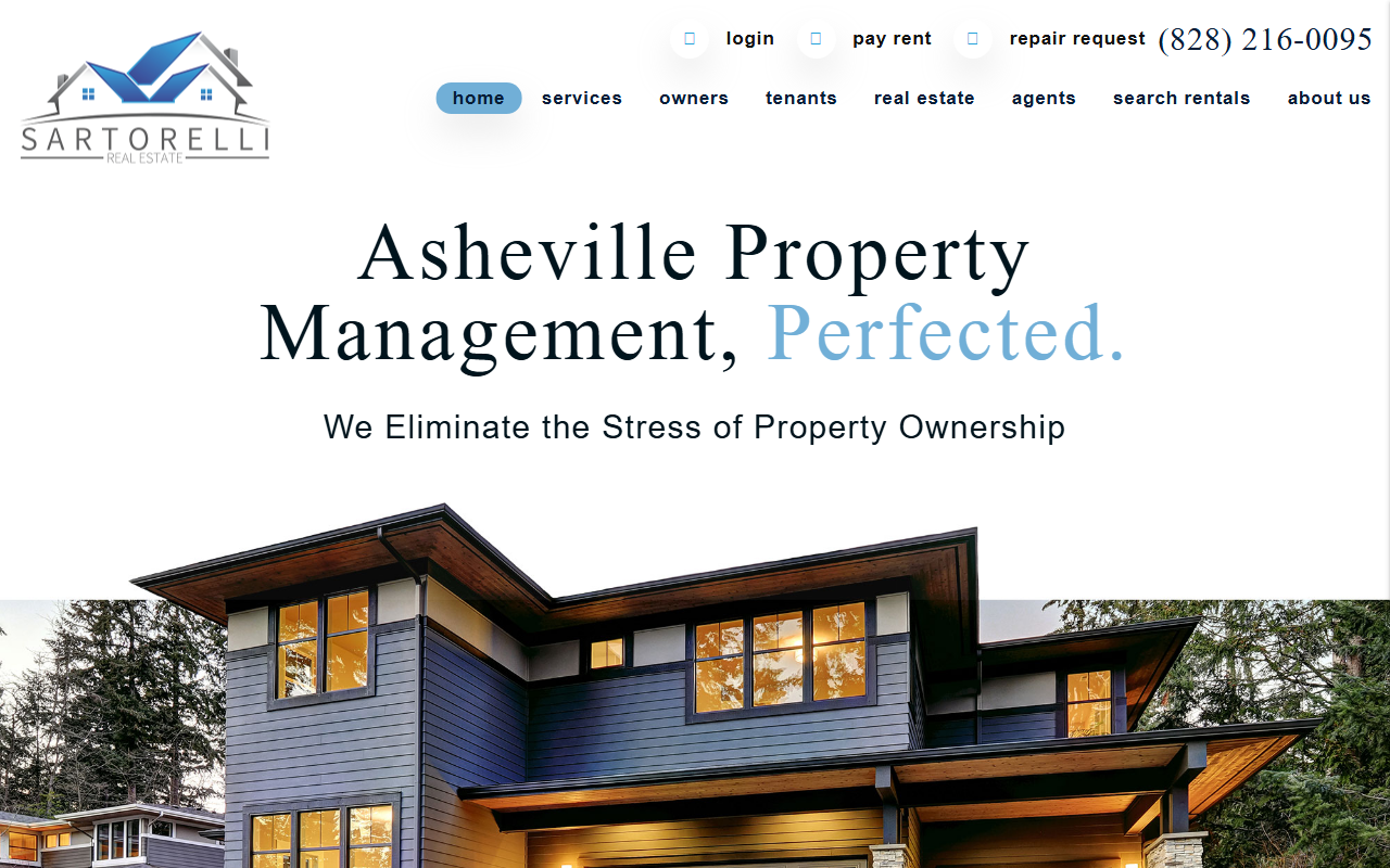 828homerentals.com screenshot