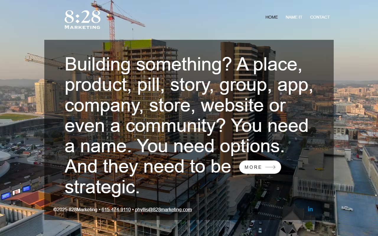 828marketing.com screenshot