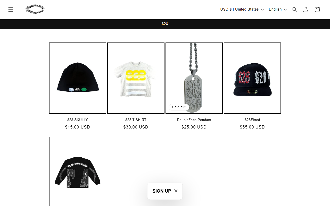 828official.com screenshot