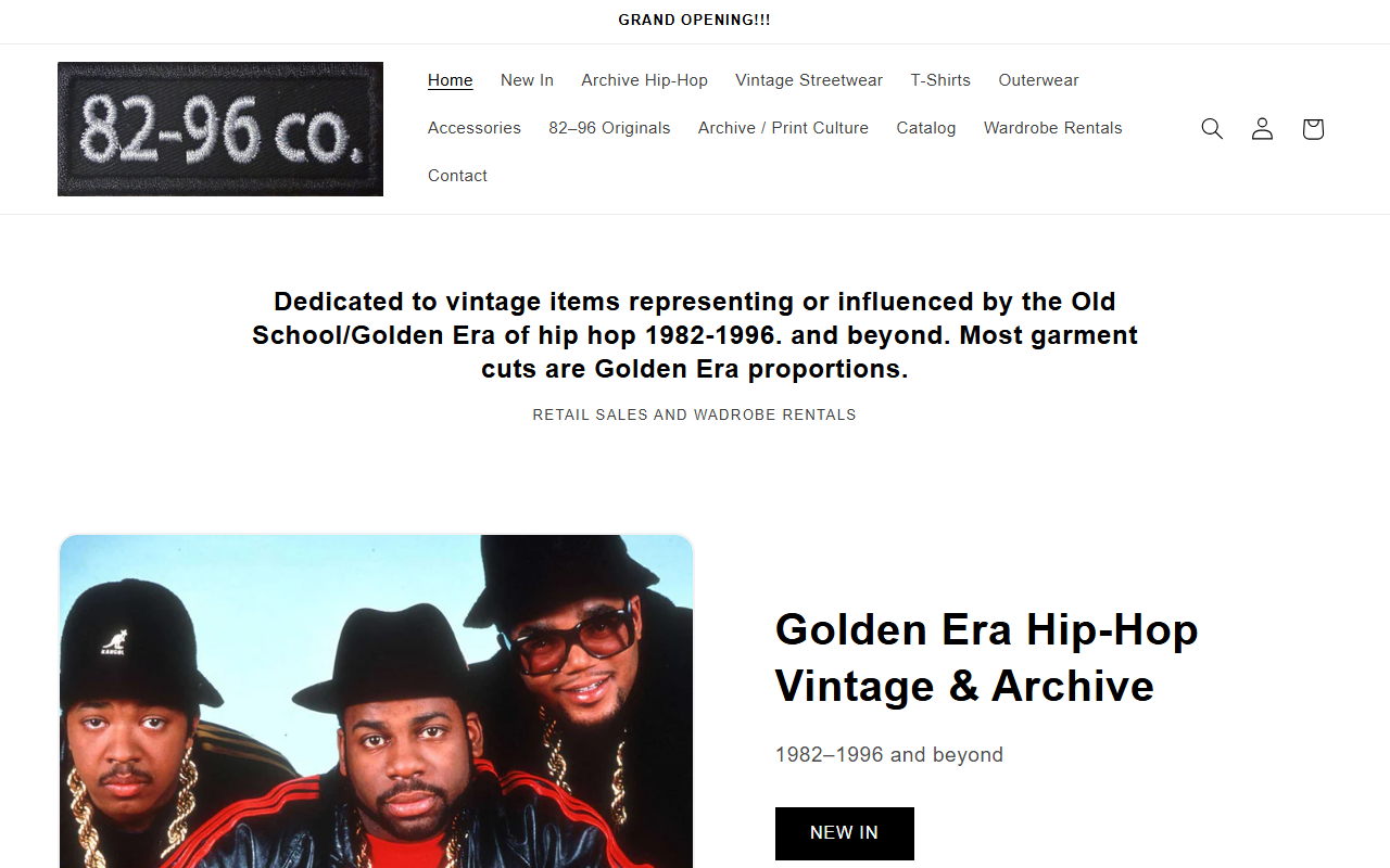 8296vintage.com screenshot