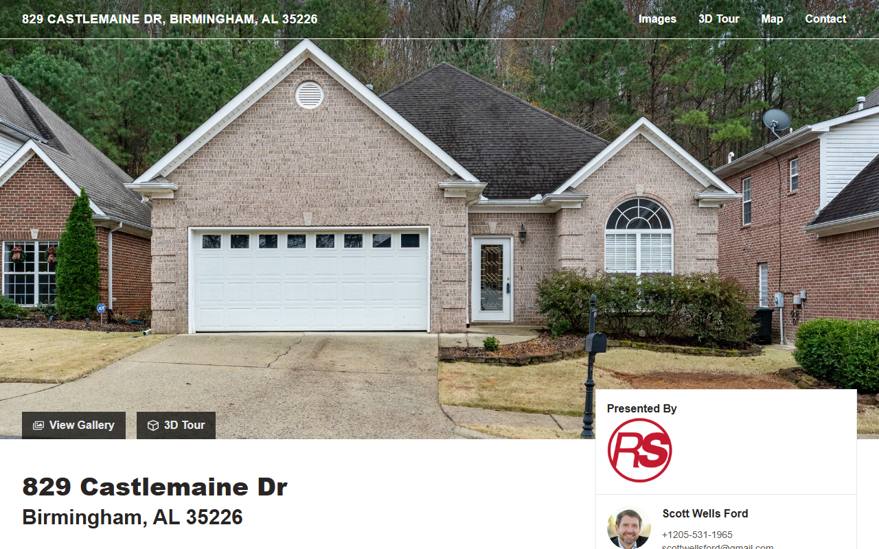 829castlemainedr.com screenshot