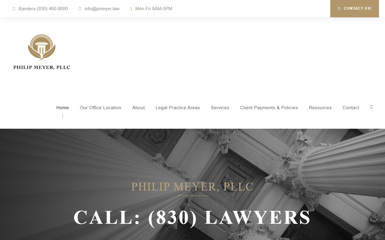 830-lawyers.com screenshot