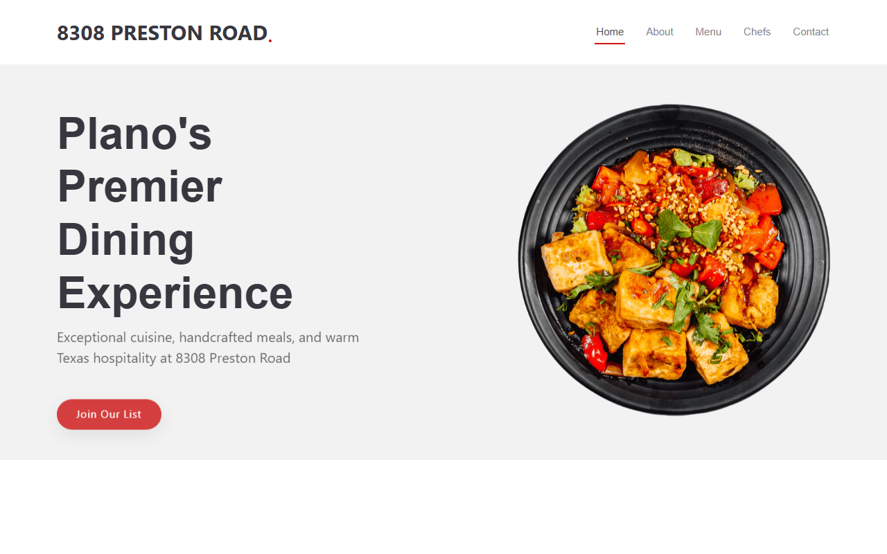 8308prestonrd.com screenshot