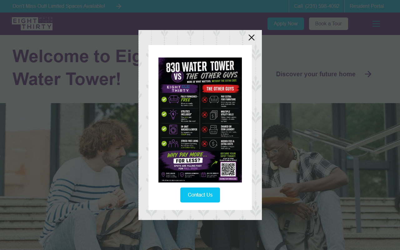 830watertower.com screenshot