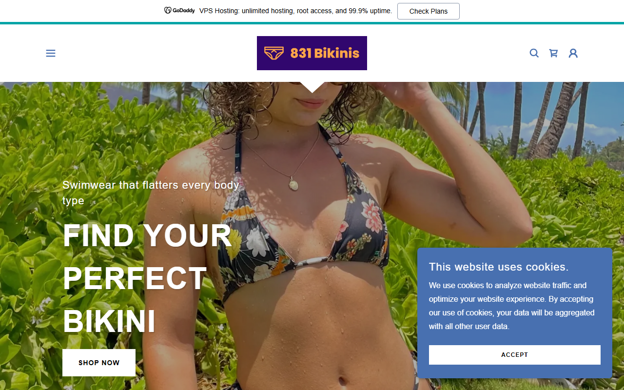 831bikinis.com screenshot