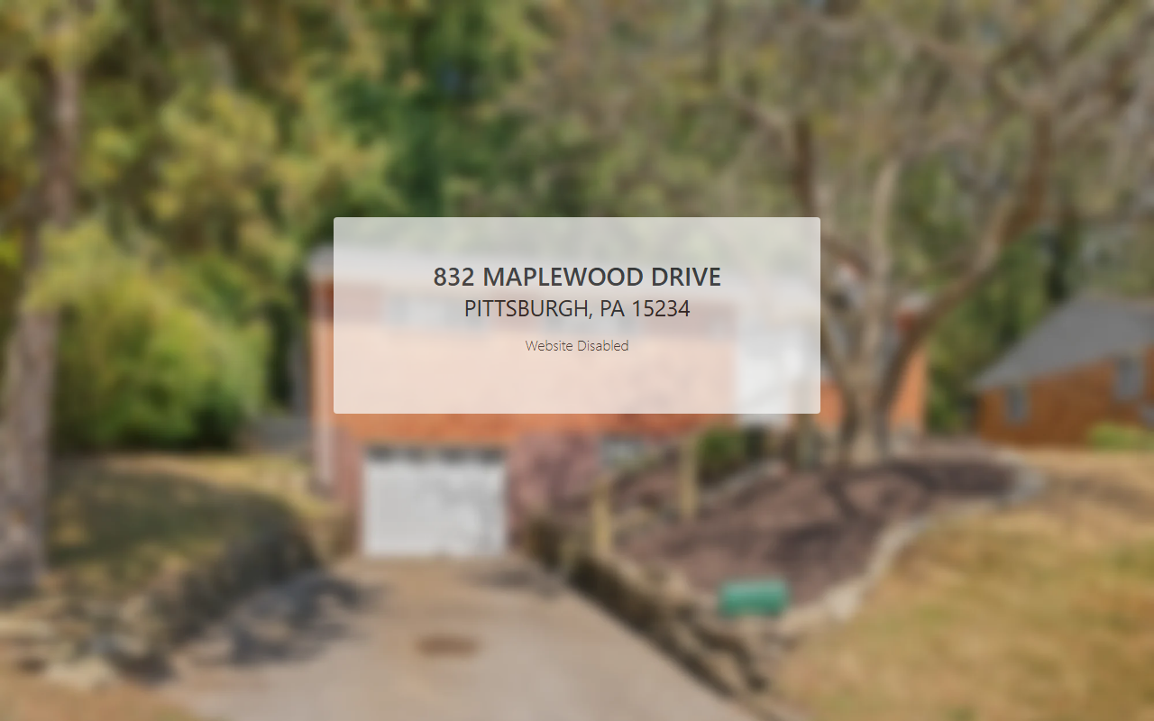 832maplewood.com screenshot
