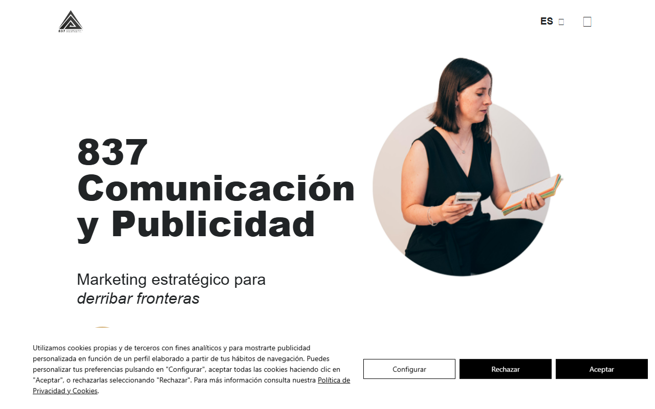 837comunicacion.com screenshot