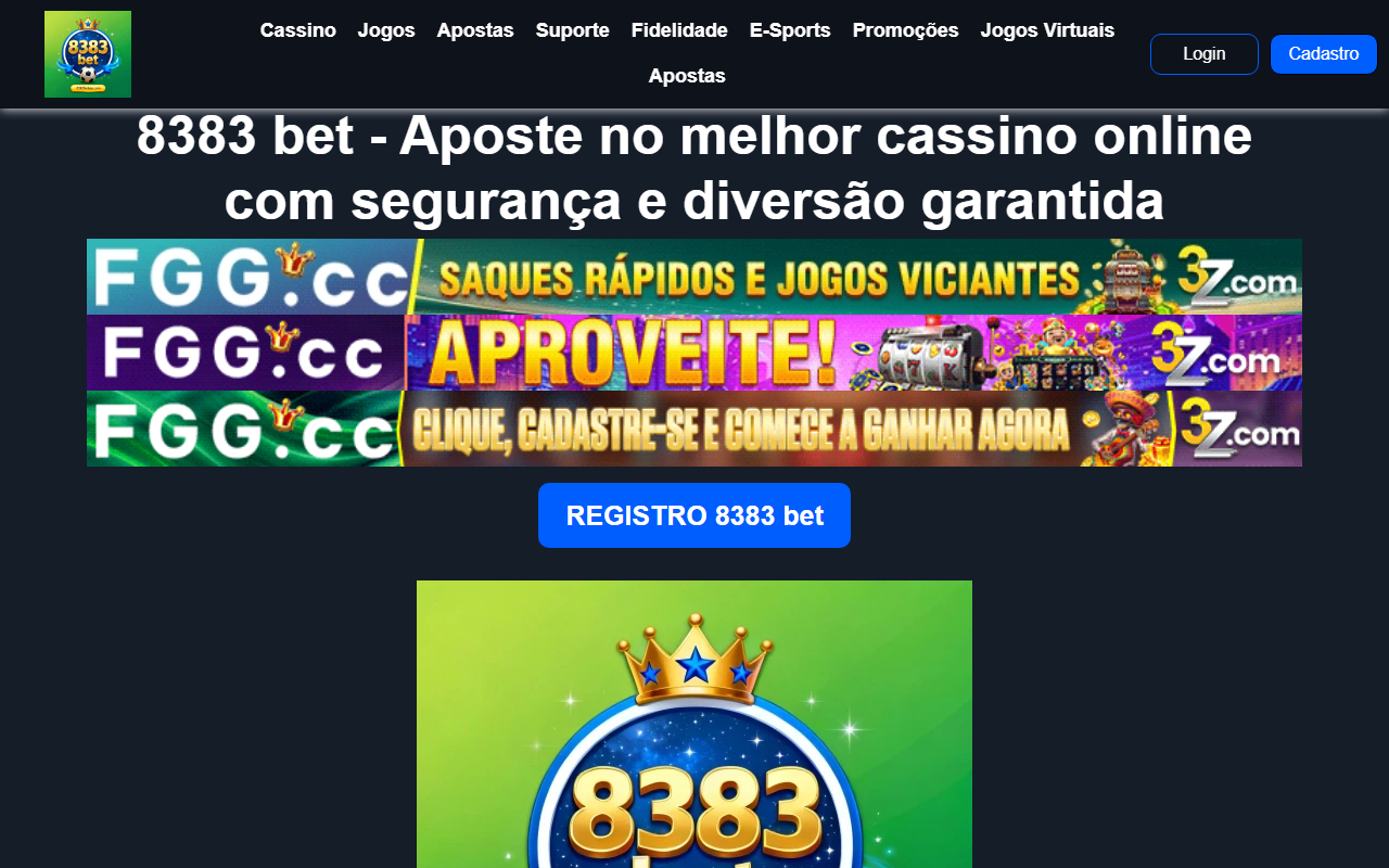 8383betvip.com screenshot