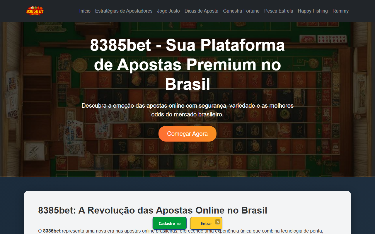 8385bet-casino.com screenshot