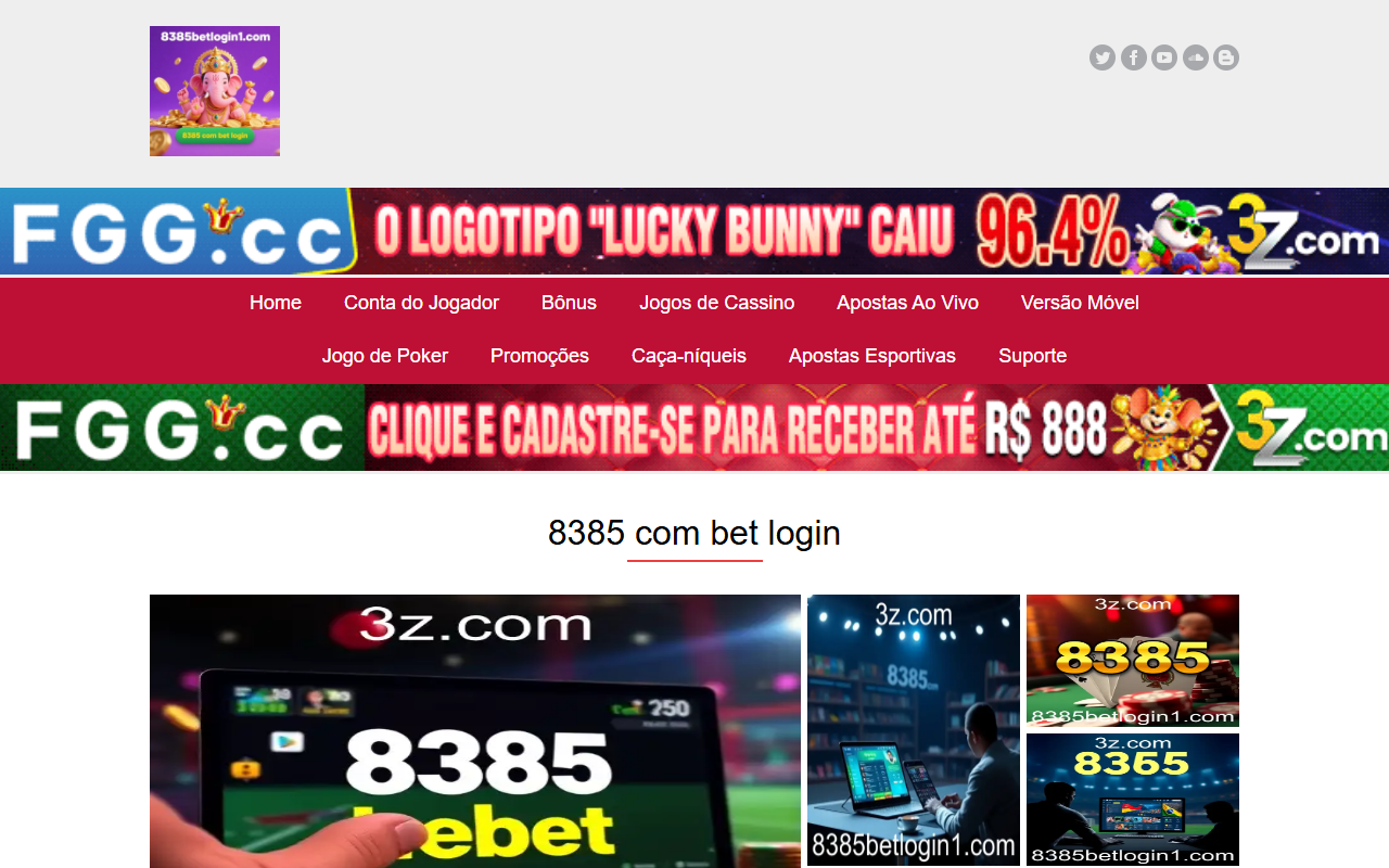 8385betlogin1.com screenshot