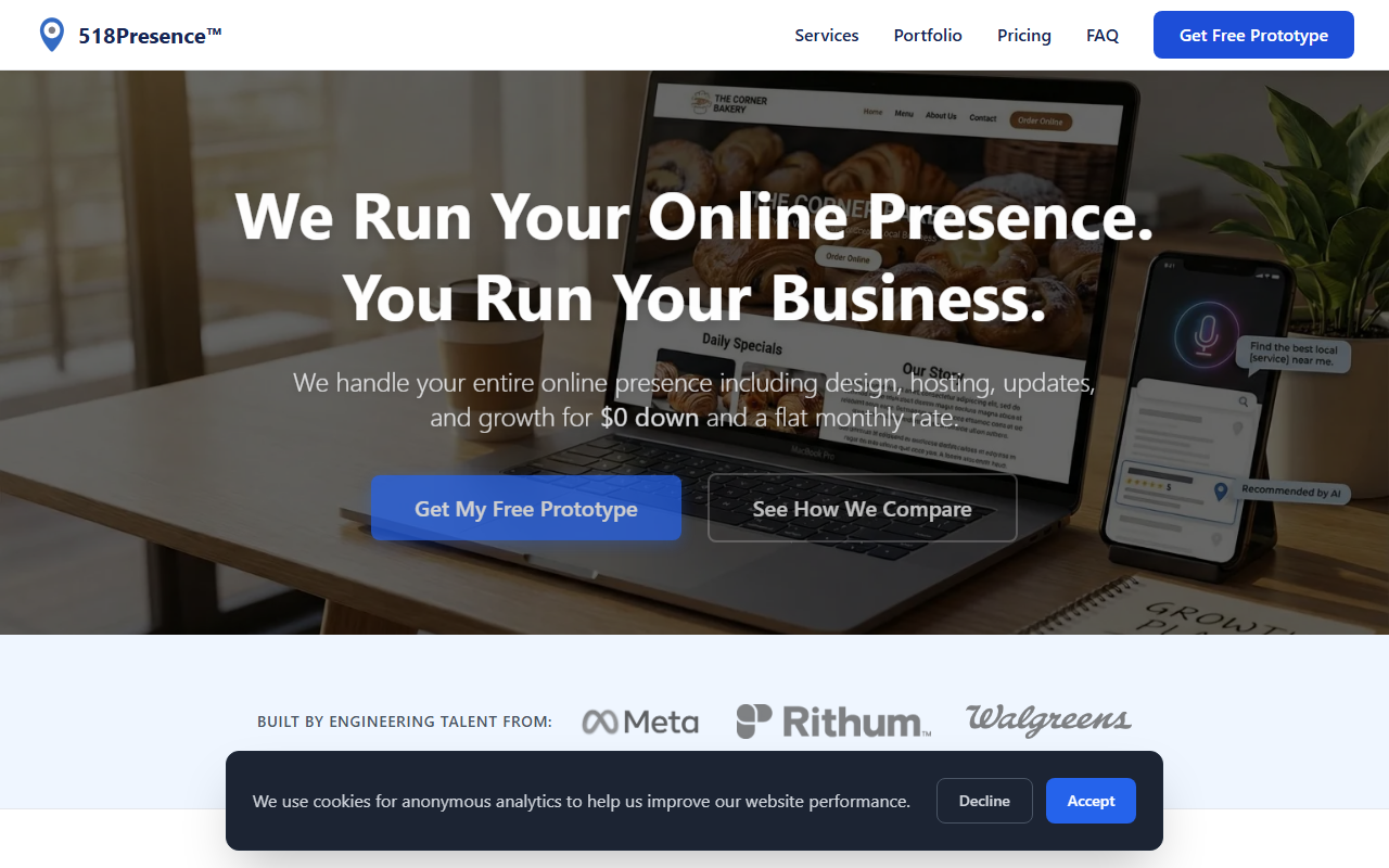 838presence.com screenshot