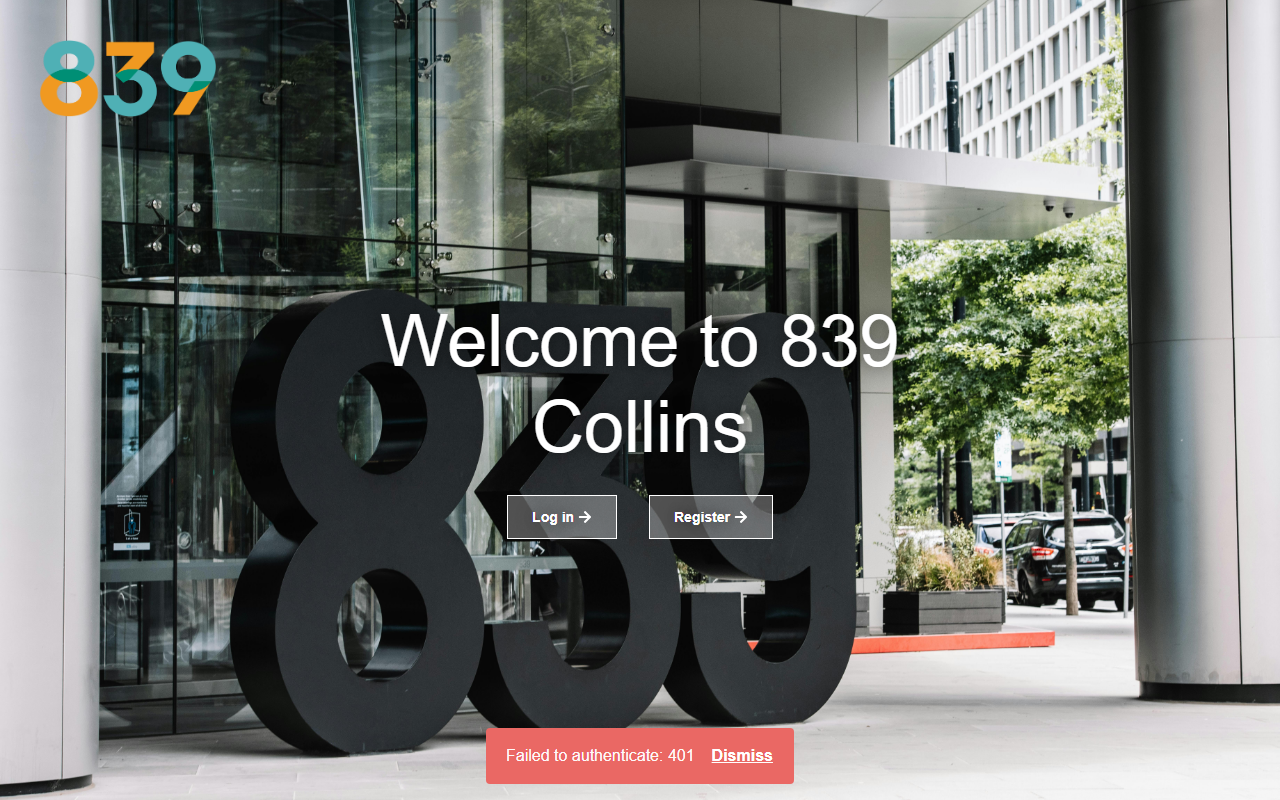 839collins.com screenshot