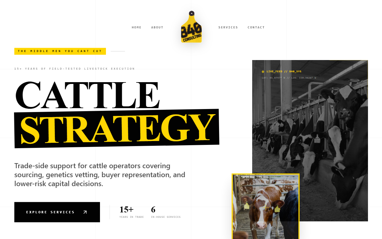 840consulting.com screenshot