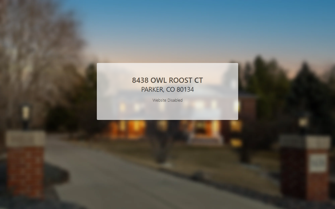8438owlroostct.com screenshot