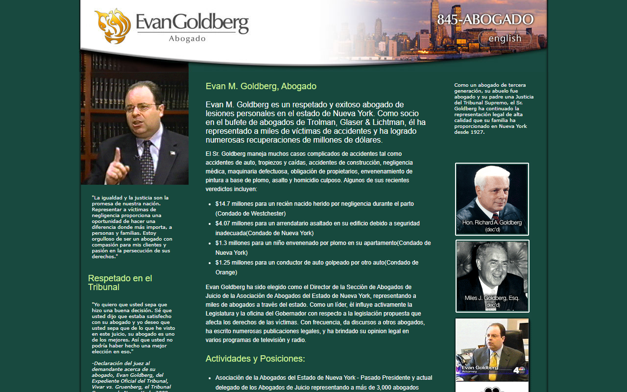 845abogado.com screenshot