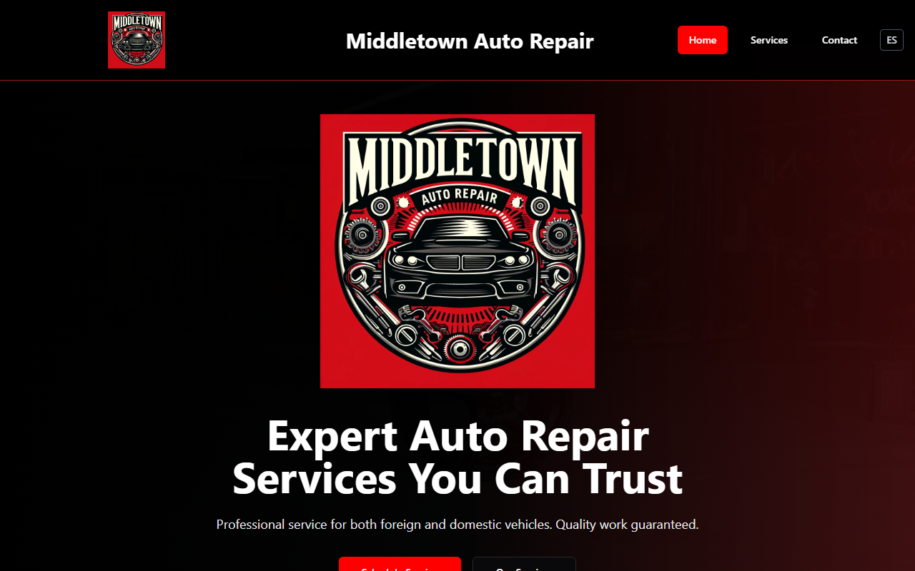 845autorepair.com screenshot