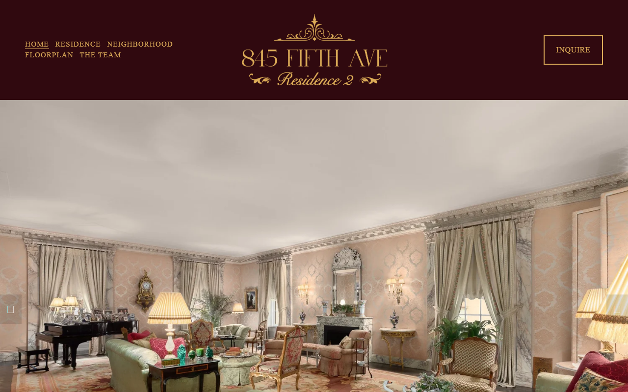 845fifthave.com screenshot
