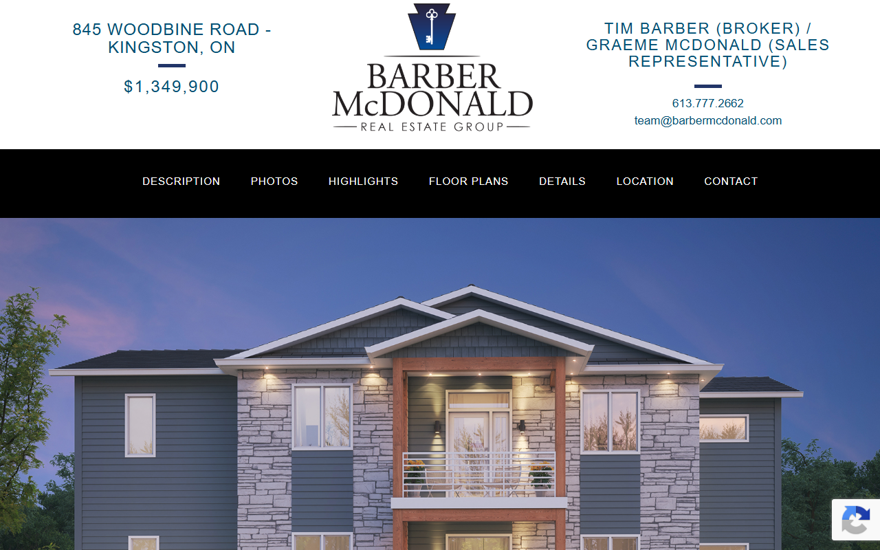 845woodbineroad.com screenshot