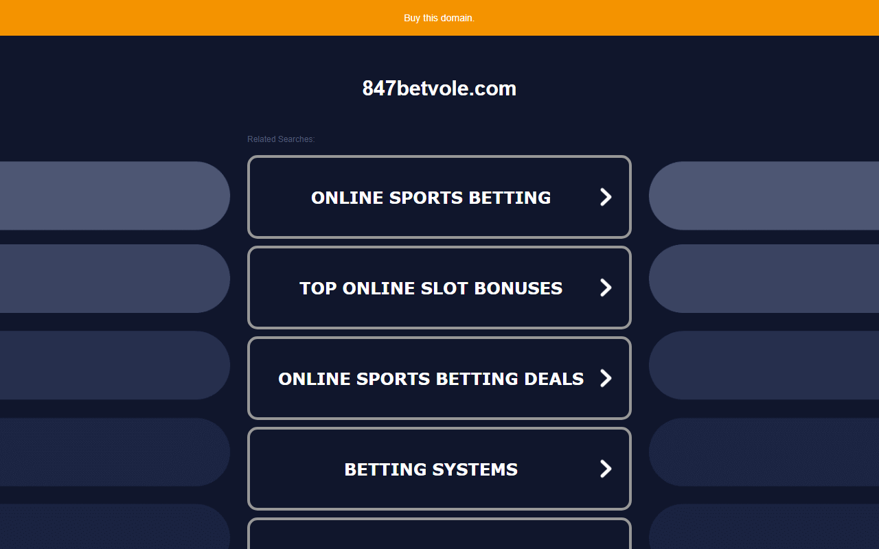 847betvole.com screenshot