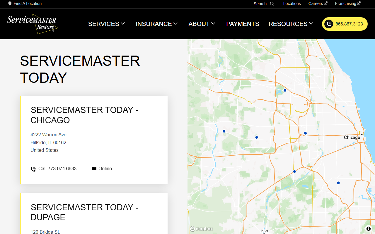 847restore.com screenshot