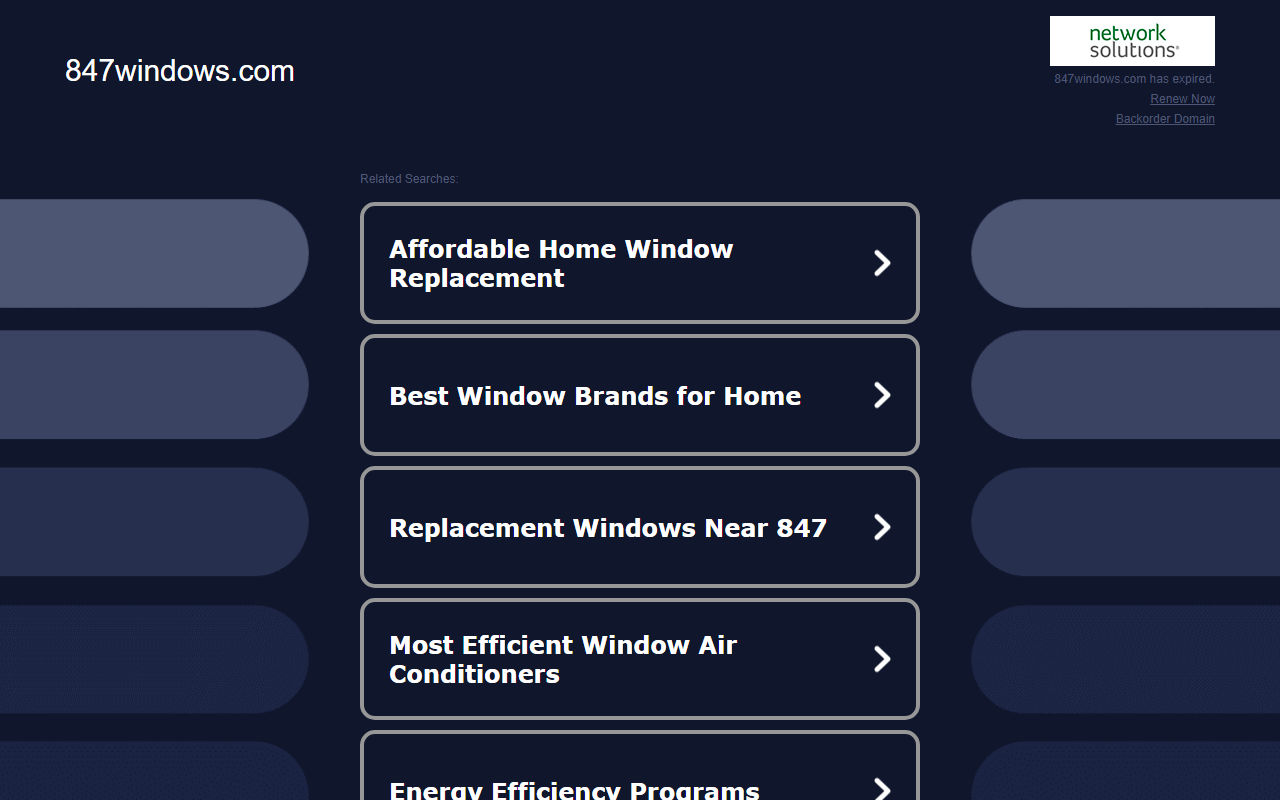 847windows.com screenshot