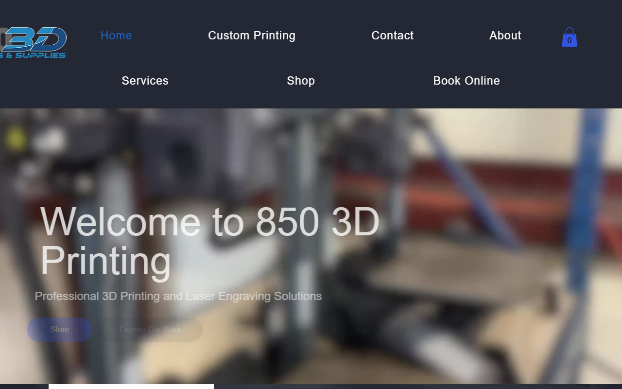 8503dprinting.com screenshot