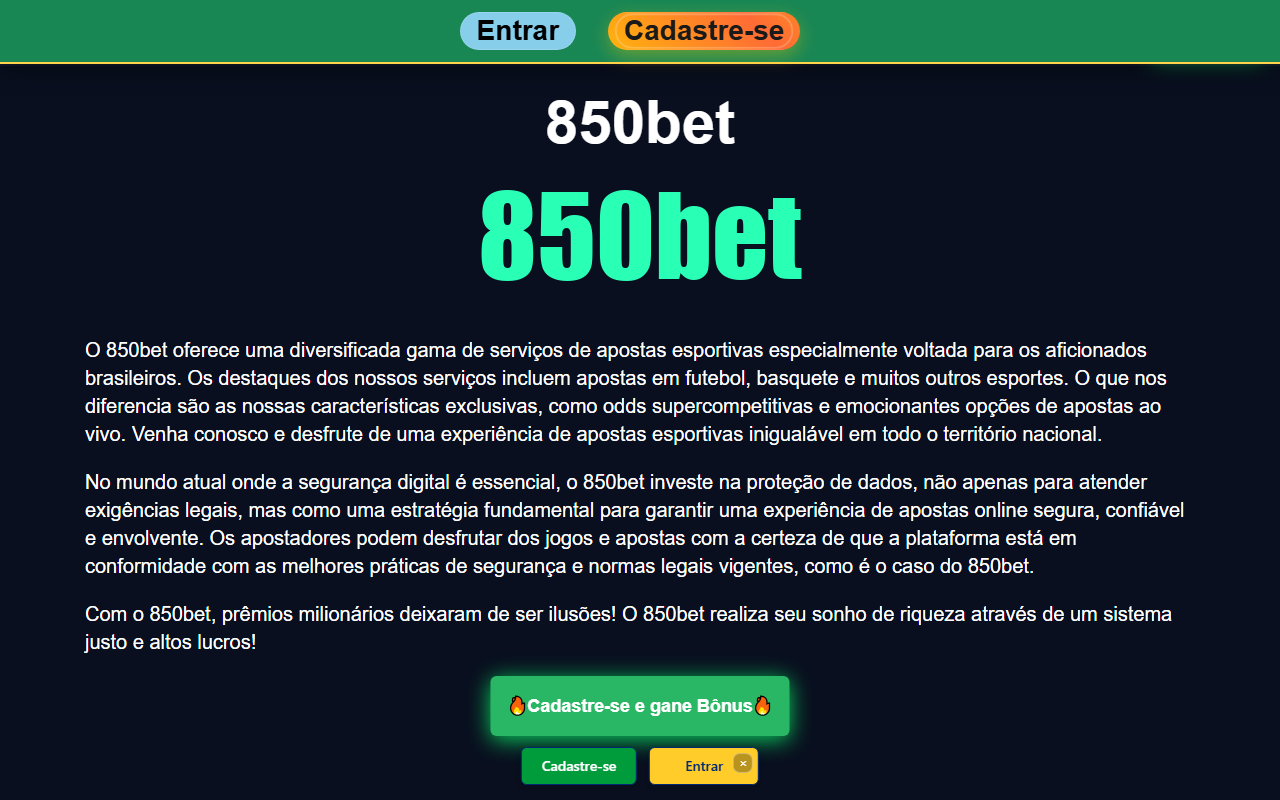 850bet-bets.com screenshot
