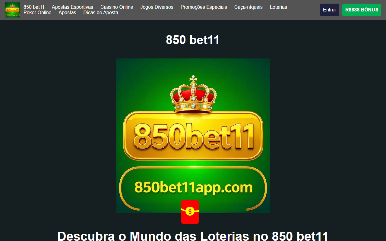 850bet11app.com screenshot